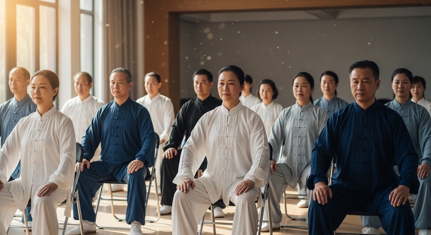 Seated tai chi moves for beginners