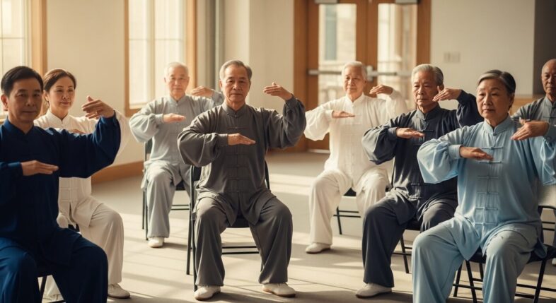 16 Best Seated Tai Chi Chair Exercises for Seniors
