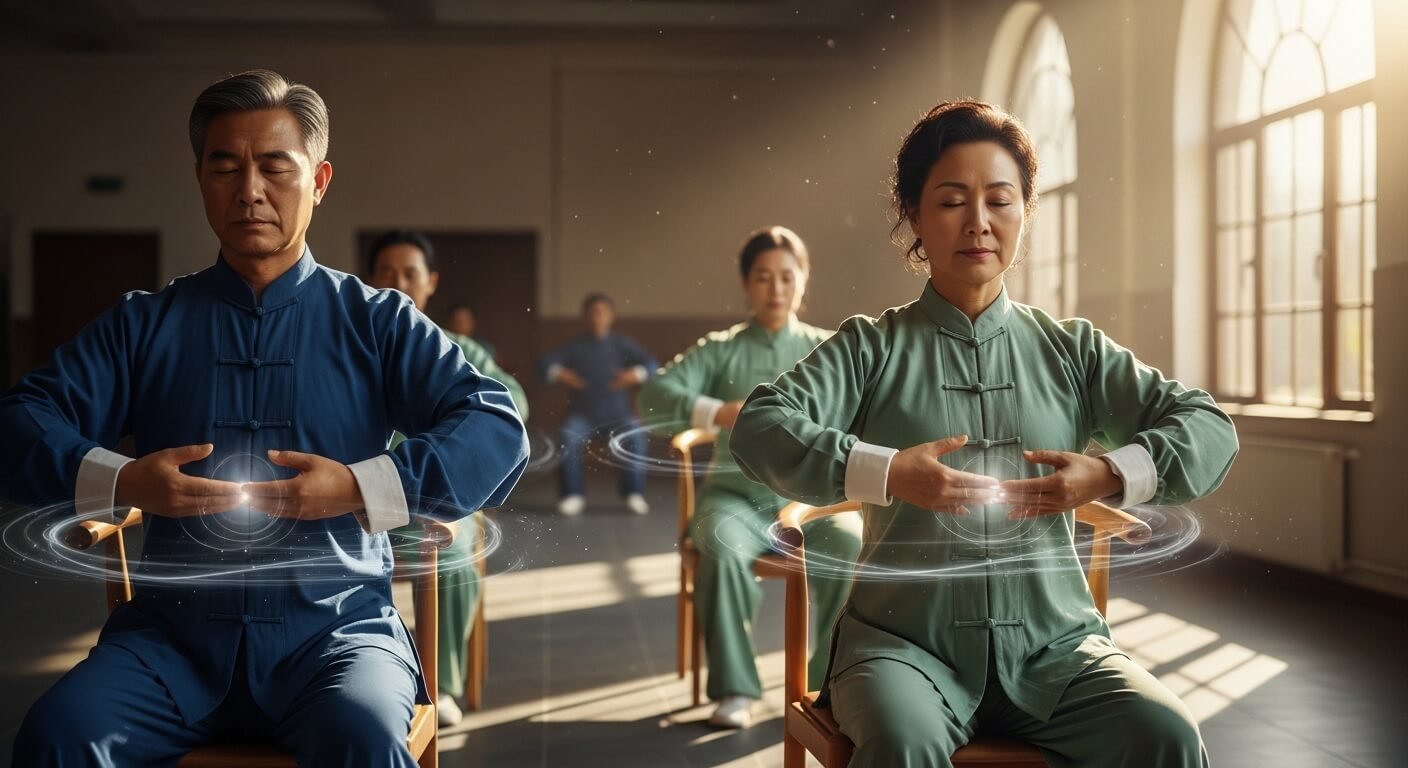 Seated Gather Energy (Qi) Seated Gather Energy (Qi)