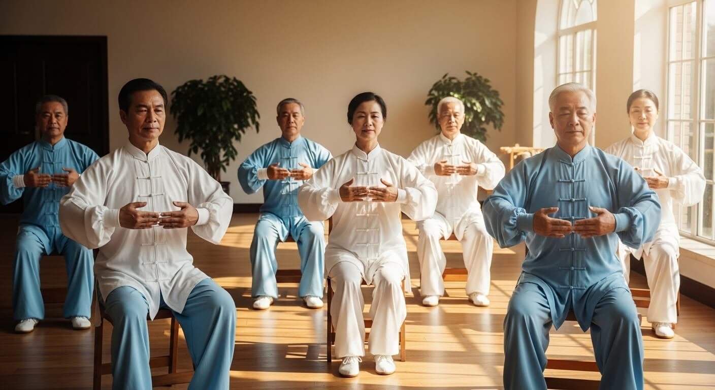 Seated Opening the Tai Chi Form Seated Opening the Tai Chi Form