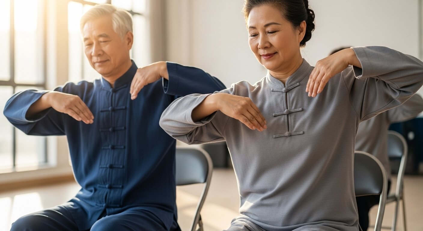 Seated Rolling the Shoulders Seated Rolling the Shoulders