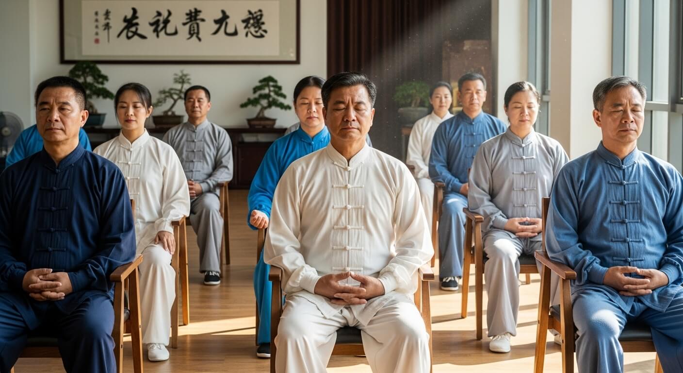 qi energy flow in seated tai chi