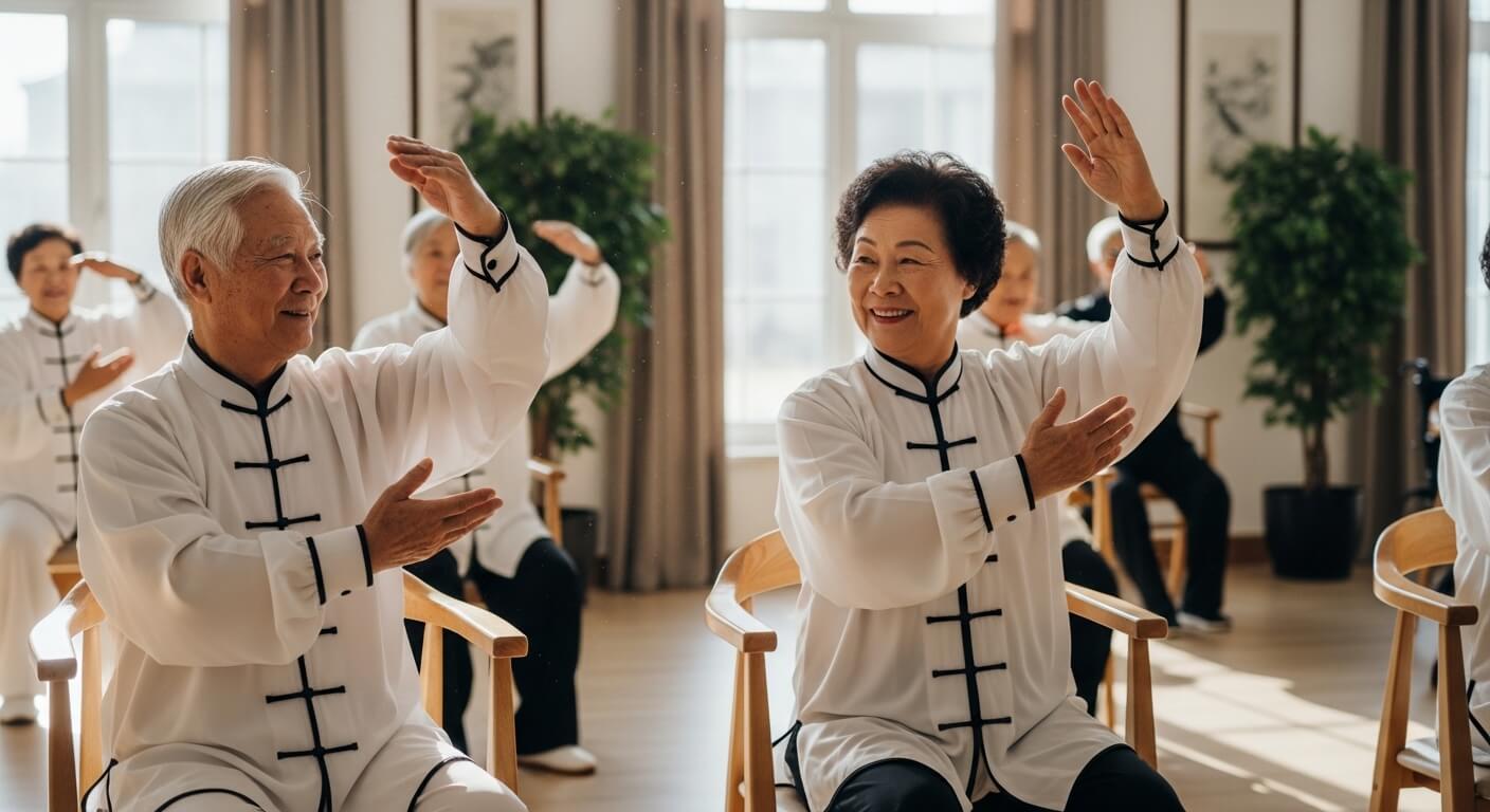 Chair-Based Tai Chi Exercises for Seniors with Limited Mobility