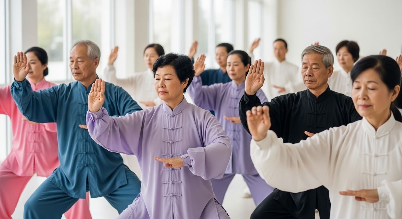 Parting the Wild Horse's Mane tai chi form